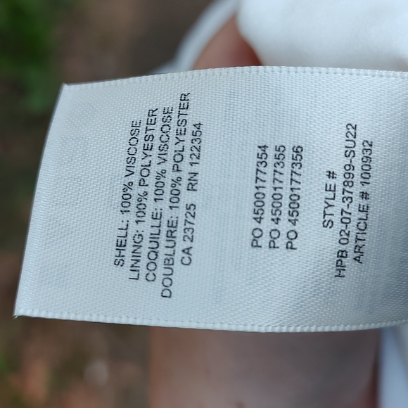 Aritzia Sunday Best Tatiana White Mini Skirt NWT - Picture 6 of 6